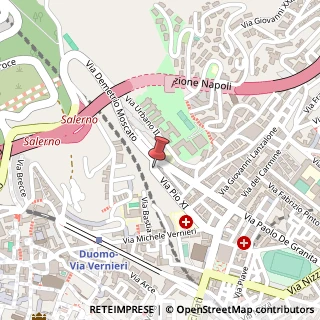 Mappa Via Pio XI,  96, 84125 Salerno, Salerno (Campania)