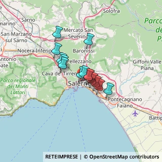 Mappa Via Alberto Bolognetti, 84125 Salerno SA, Italia (4.58214)