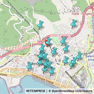 Mappa Via Alberto Bolognetti, 84125 Salerno SA, Italia (0.5295)