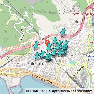 Mappa Via Alberto Bolognetti, 84125 Salerno SA, Italia (0.3515)