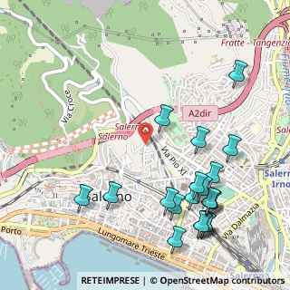 Mappa Via Alberto Bolognetti, 84125 Salerno SA, Italia (0.691)