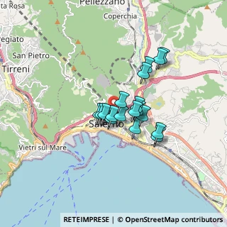 Mappa Via Alberto Bolognetti, 84125 Salerno SA, Italia (1.21947)
