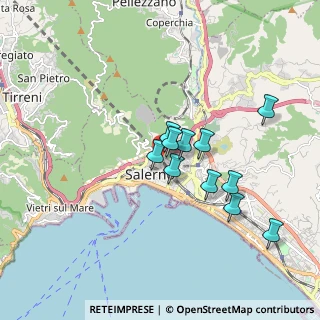 Mappa Via Alberto Bolognetti, 84125 Salerno SA, Italia (1.56182)