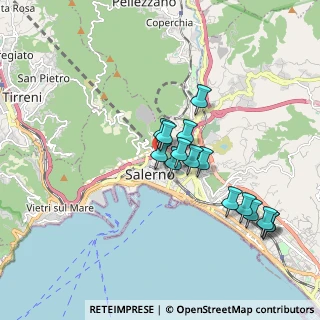 Mappa Via Alberto Bolognetti, 84125 Salerno SA, Italia (1.76333)