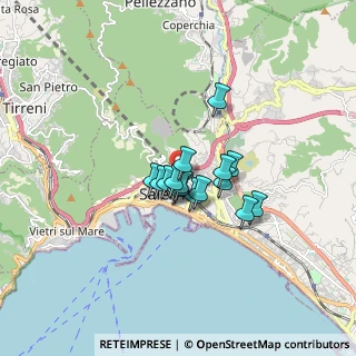 Mappa Via Alberto Bolognetti, 84125 Salerno SA, Italia (1.06375)