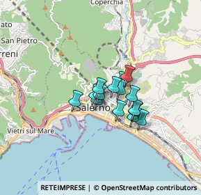 Mappa Via Alberto Bolognetti, 84125 Salerno SA, Italia (1.04267)