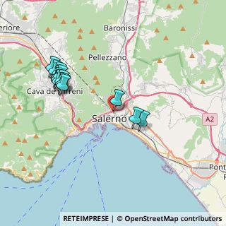 Mappa Via Alberto Bolognetti, 84125 Salerno SA, Italia (4.45438)