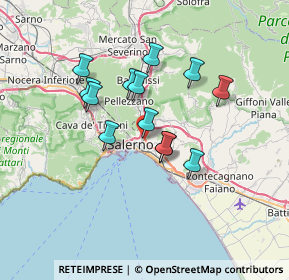 Mappa Salerno, 84135 Salerno SA, Italia (5.99769)