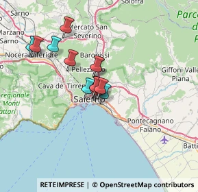 Mappa Salerno, 84135 Salerno SA, Italia (5.34615)