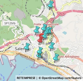 Mappa Via Michele de Angelis, 84126 Salerno SA, Italia (0.6825)