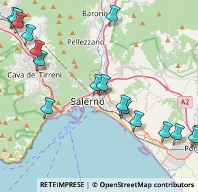 Mappa Via Michele de Angelis, 84126 Salerno SA, Italia (6.3195)