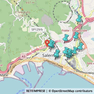Mappa Via Fra Generoso, 84125 Salerno SA, Italia (1.03615)