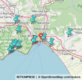 Mappa Via Fra Generoso, 84125 Salerno SA, Italia (9.12429)