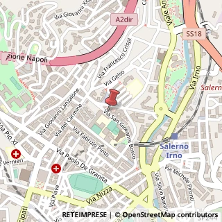 Mappa Via San Giovanni Bosco, 3, 84122 Salerno, Salerno (Campania)