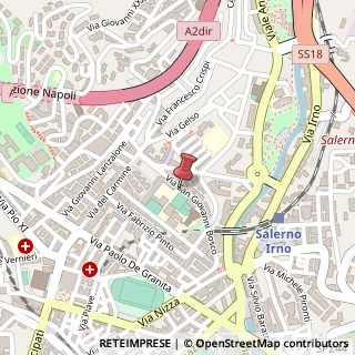 Mappa Via San Giovanni Bosco, 28, 84126 Salerno, Salerno (Campania)