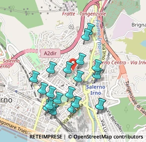 Mappa Via Francesco Prudente, 84126 Salerno SA, Italia (0.5085)