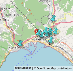 Mappa Località Croce, 84125 Salerno SA, Italia (1.46727)