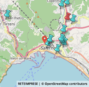 Mappa Località Croce, 84125 Salerno SA, Italia (2.08)