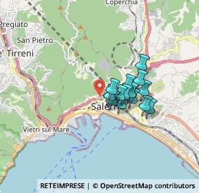 Mappa Località Croce, 84125 Salerno SA, Italia (1.21467)