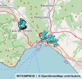 Mappa Località Croce, 84125 Salerno SA, Italia (3.81556)