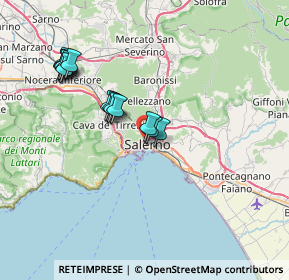 Mappa Località Croce, 84125 Salerno SA, Italia (7.43143)