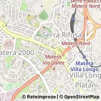 Mapa Matera