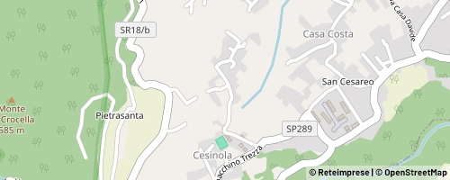 Mappa Cava de’ Tirreni