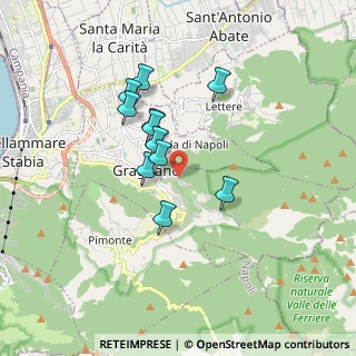 Mappa Via Caprile, 80054 Gragnano NA, Italia (1.49091)