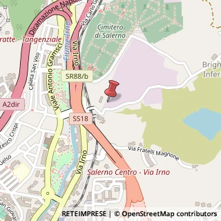 Mappa Via Brignano Inferiore, 7, 84135 Salerno, Salerno (Campania)