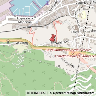 Mappa Via Fratte, 55, 80053 Castellammare di Stabia, Napoli (Campania)