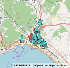 Mappa Via Salvatore Calenda, 84126 Salerno SA, Italia (1.23643)