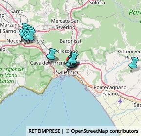 Mappa Via Salvatore Calenda, 84126 Salerno SA, Italia (7.25063)