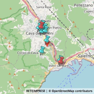 Mappa Via Paolina Craven, 84013 Cava de' Tirreni SA, Italia (1.51462)
