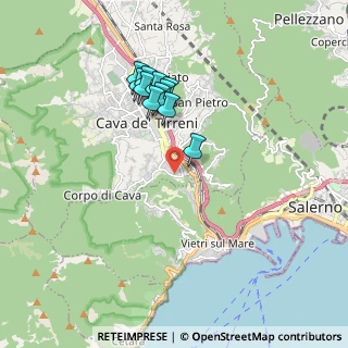 Mappa Via Paolina Craven, 84013 Cava de' Tirreni SA, Italia (1.72273)
