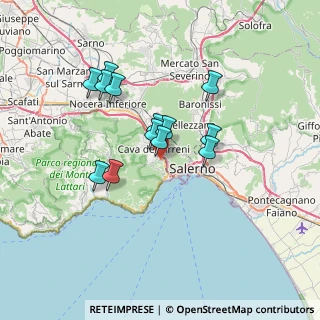 Mappa Via Paolina Craven, 84013 Cava de' Tirreni SA, Italia (6.15)