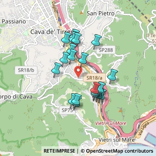 Mappa Via Paolina Craven, 84013 Cava de' Tirreni SA, Italia (0.822)