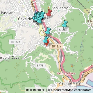 Mappa Via Paolina Craven, 84013 Cava de' Tirreni SA, Italia (1.1985)