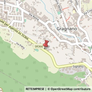 Mappa Strada Statale per Agerola, 75, 80054 Gragnano, Napoli (Campania)