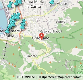 Mappa Piazza Paride del Pozzo, 80054 Gragnano NA, Italia (3.42308)