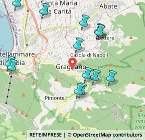 Mappa Piazza Paride del Pozzo, 80054 Gragnano NA, Italia (2.415)