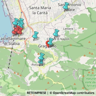 Mappa Piazza Augusto Aubry, 80054 Gragnano NA, Italia (2.716)