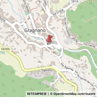Mappa Piazza Aubry, 16, 80054 Gragnano, Napoli (Campania)