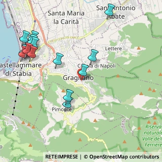 Mappa Via Agerola, 80054 Gragnano NA, Italia (2.76467)