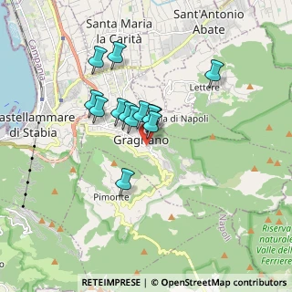 Mappa Piazza Aubry, 80054 Gragnano NA, Italia (1.38385)