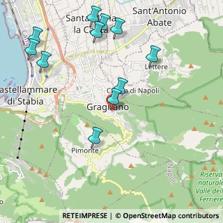 Mappa Via Agerola, 80054 Gragnano NA, Italia (2.63727)