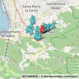Mappa Via Carmine, 80054 Gragnano NA, Italia (1.075)