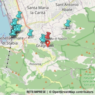 Mappa Via Carmine, 80054 Gragnano NA, Italia (2.9075)