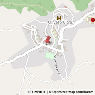 Mappa Via Cassia Cura, 156, 84020 Oliveto Citra, Salerno (Campania)