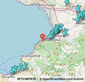 Mappa Via Sorrentina, 80053 Castellammare di Stabia NA, Italia (5.84056)