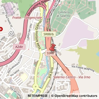 Mappa Via Irno,  221, 84135 Salerno, Salerno (Campania)